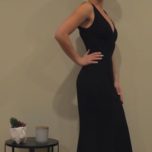Long Black dress for black tie event
